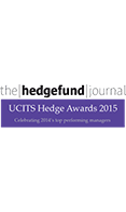 2015 Best Performing Credit  UCITS Fund Award based on performance and Sharpe ratio